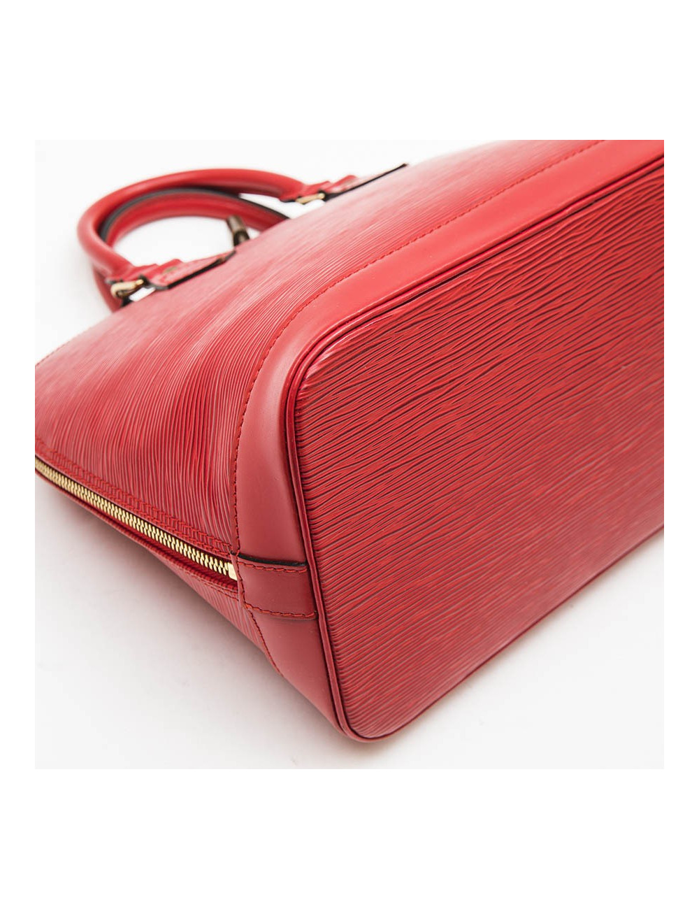 Sac Alma LOUIS VUITTON MM cuir épi rouge