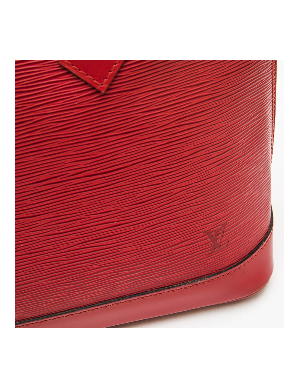 Sac Alma LOUIS VUITTON MM cuir épi rouge