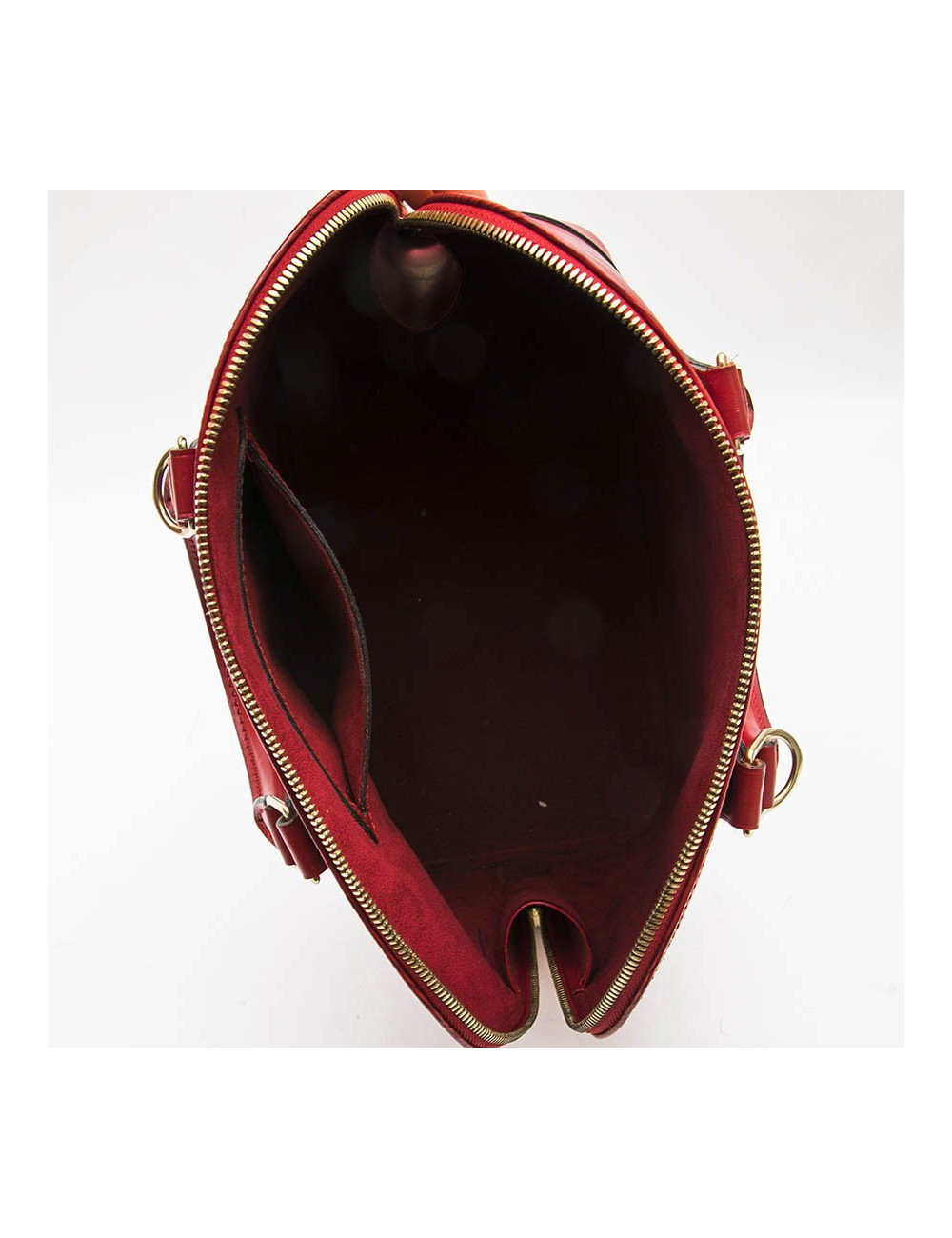 Sac Alma LOUIS VUITTON MM cuir épi rouge