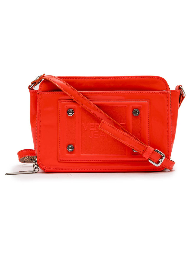 Sac VERSACE en cuir fluo