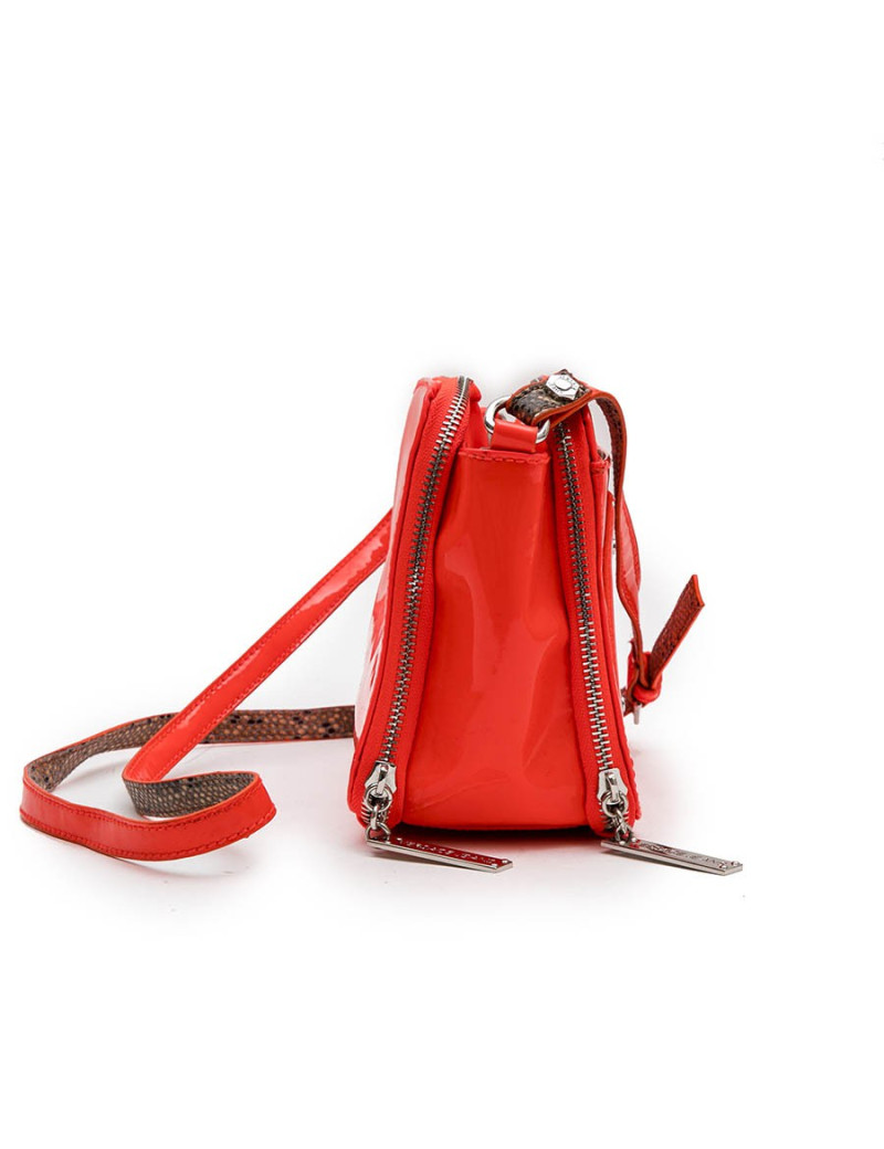 Sac VERSACE en cuir fluo