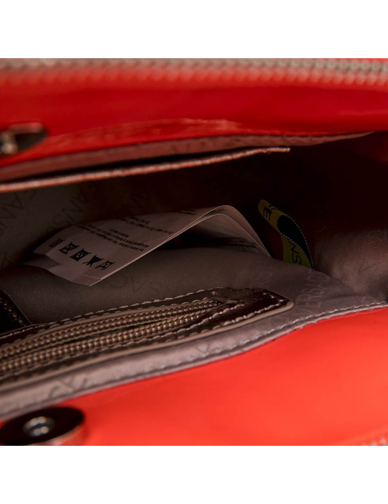 Sac VERSACE en cuir fluo