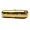 YSL SAINT LAURENT minaudière vintage in gold plated metal