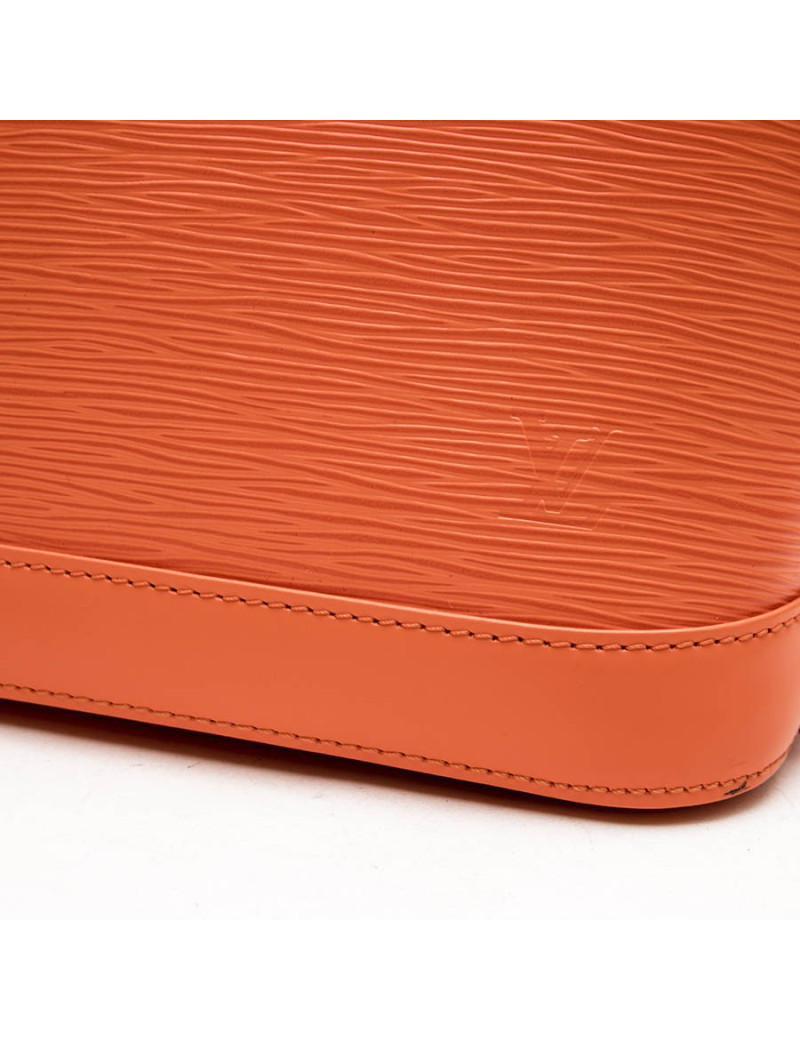 LOUIS VUITTON mini 'Alma' BB in Coral épi leather