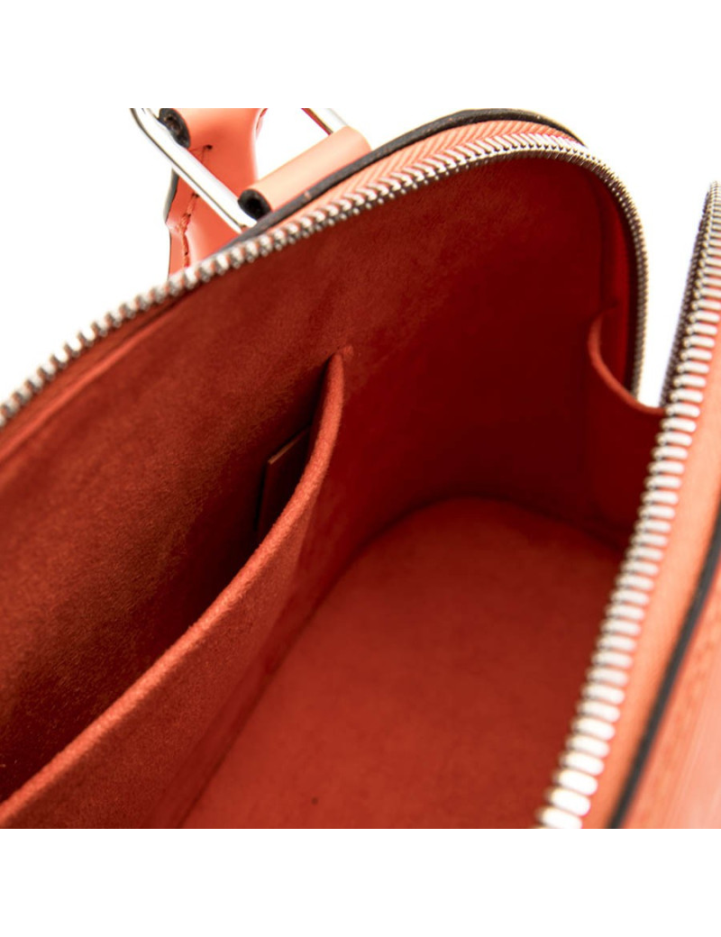 LOUIS VUITTON mini 'Alma' BB in Coral épi leather