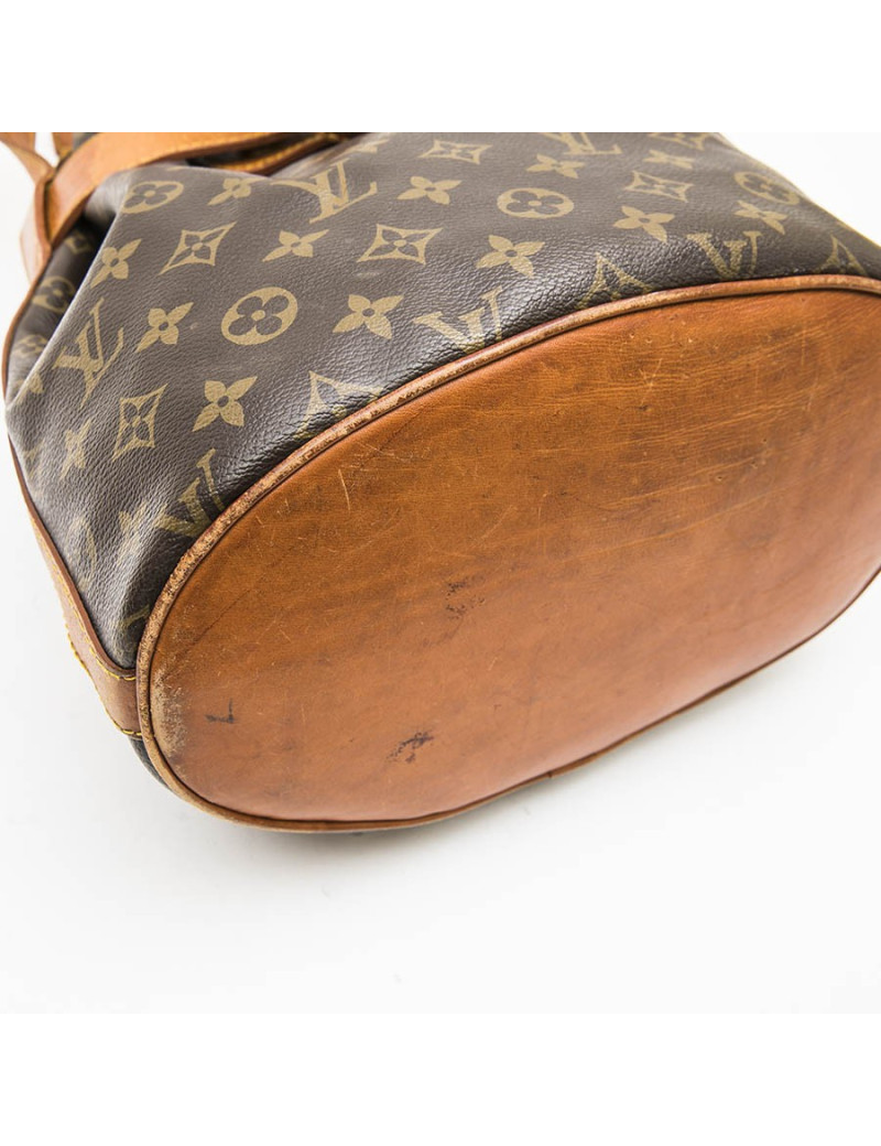 Sac seau LOUIS VUITTON toile monogram vintage