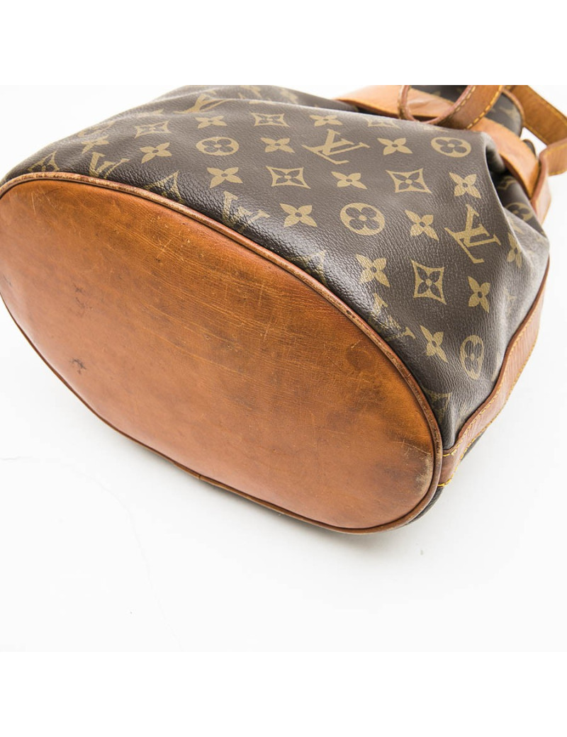 Sac seau LOUIS VUITTON toile monogram vintage