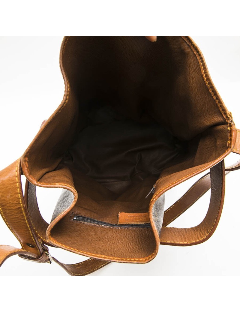 Sac seau LOUIS VUITTON toile monogram vintage