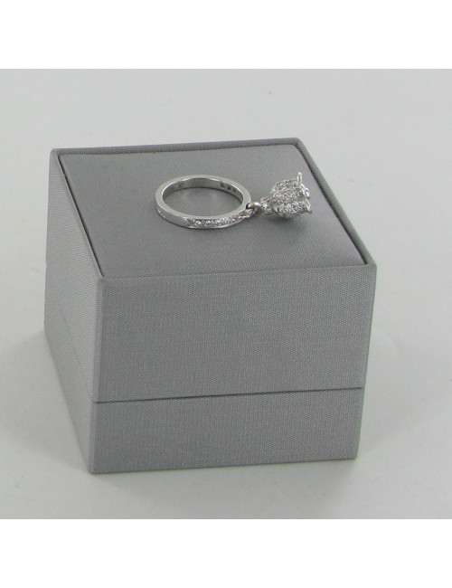 Bague "Muguet" Dior en or blanc