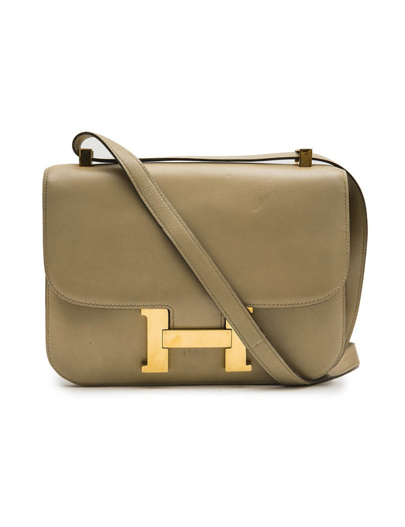 Sac Constance HERMES  beige 
