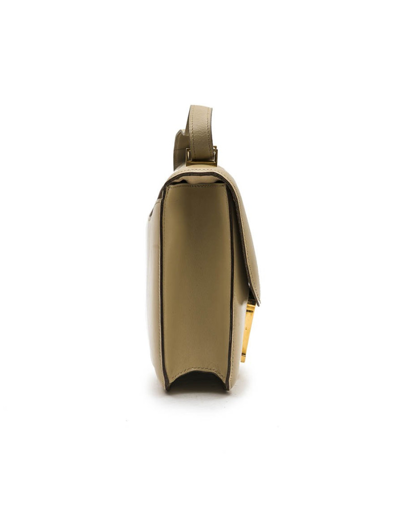 HERMES vintage 'Constance' bag in sand box leather