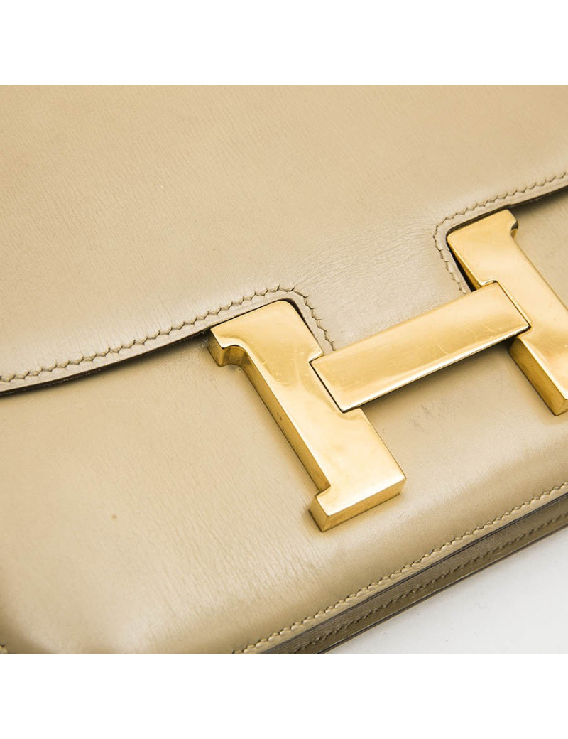 Sac Constance HERMES  beige 