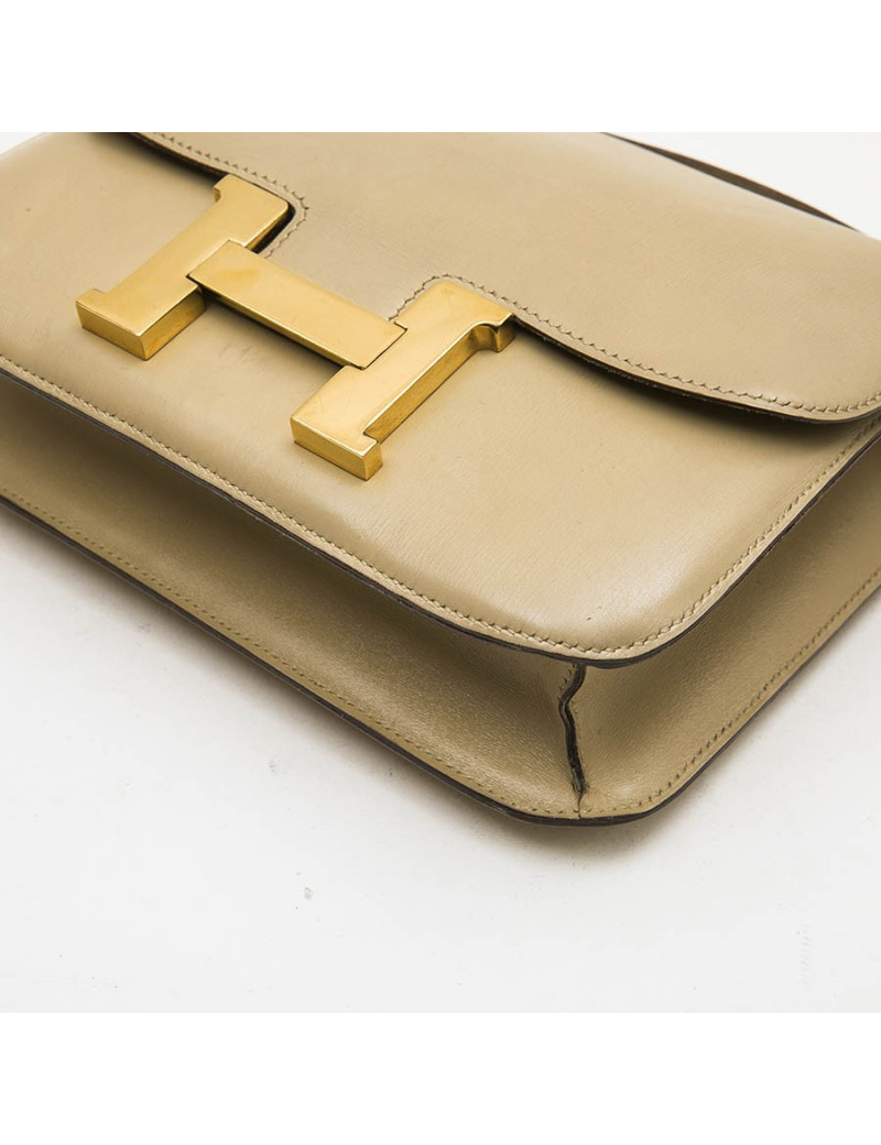 Sac Constance HERMES  beige 