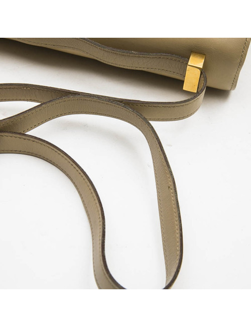 HERMES vintage 'Constance' bag in sand box leather