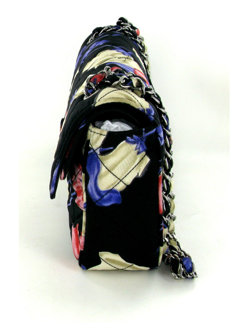 Sac PRADA en tissu fleuri