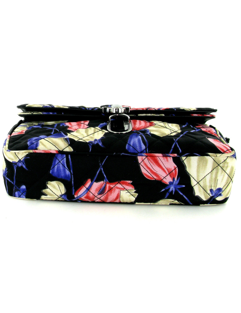 Sac PRADA en tissu fleuri