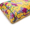 HERMES beach bag in multicolored flower printed cotton