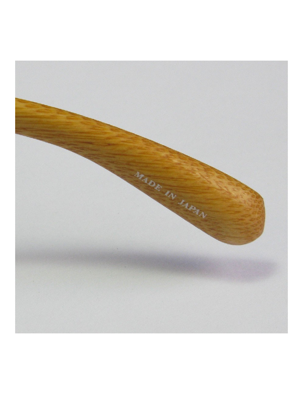 Lunettes de soleil LINDA FARROW LUXE en plastique beige rosé et bois