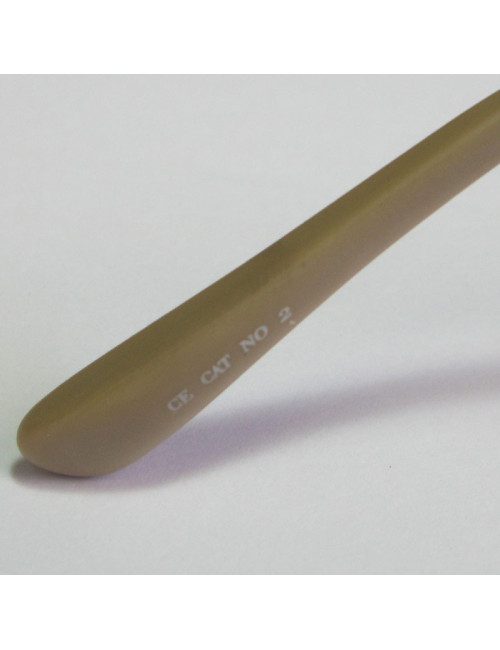 Lunettes de soleil LINDA FARROW LUXE en plastique beige foncé