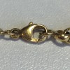 Collier CHANEL vintage chaîne en or et pendentif en métal doré 