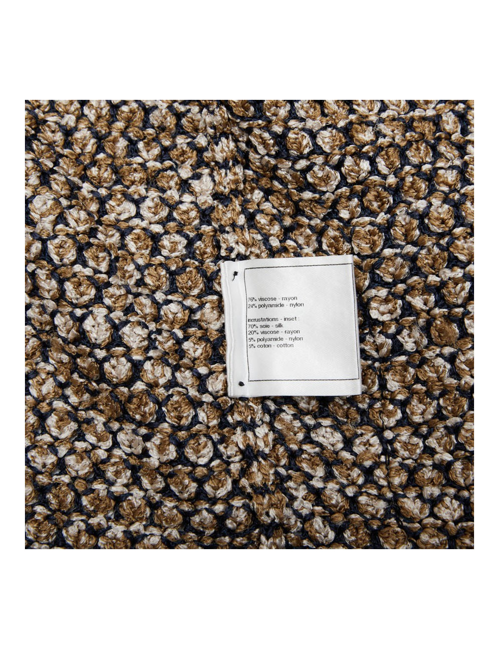 Gilet CHANEL T 36 en tricot multicolore