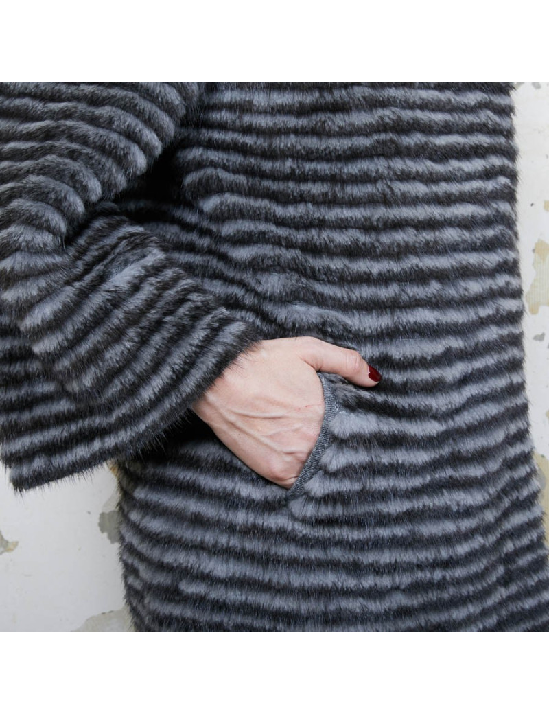 Manteau MAX &MOI en fourrure