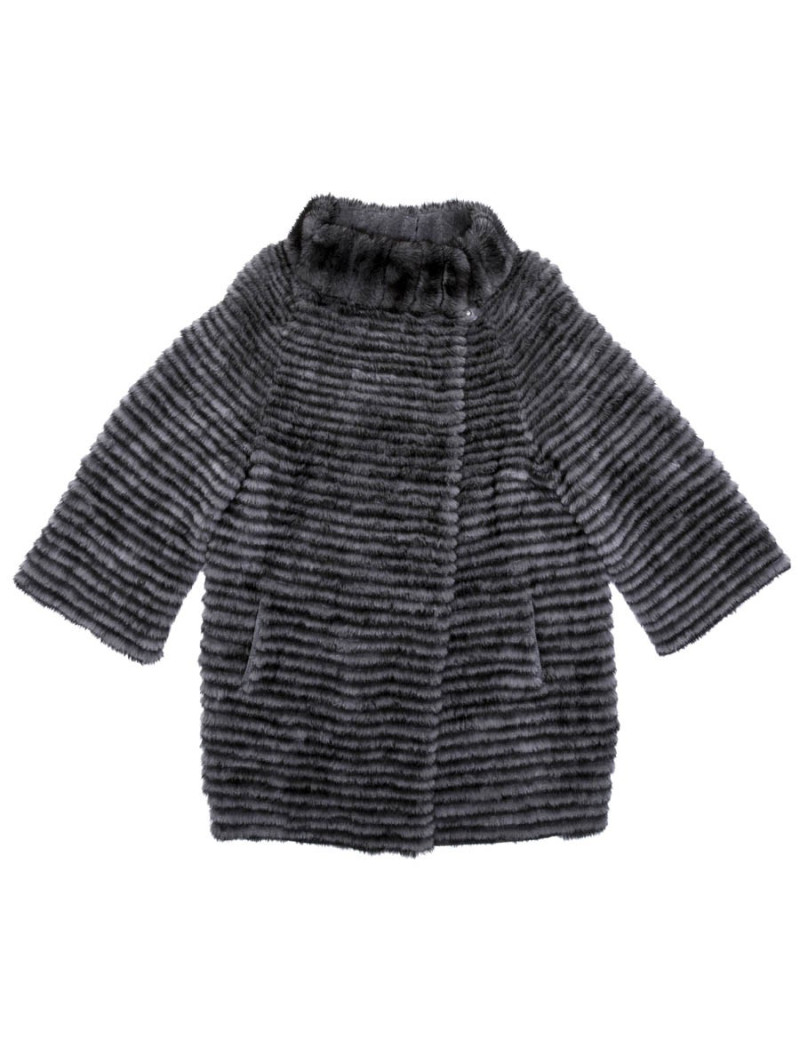 Manteau MAX &MOI  de MAX MARA en vison gris