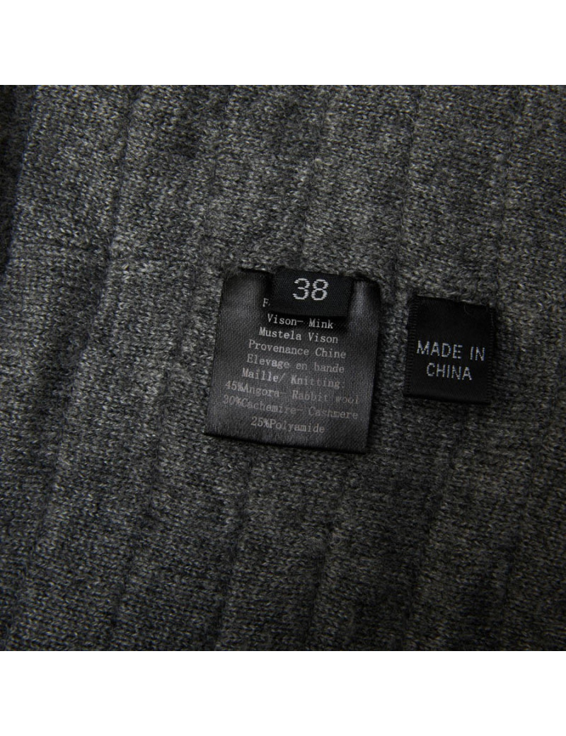 Manteau MAX &MOI en fourrure