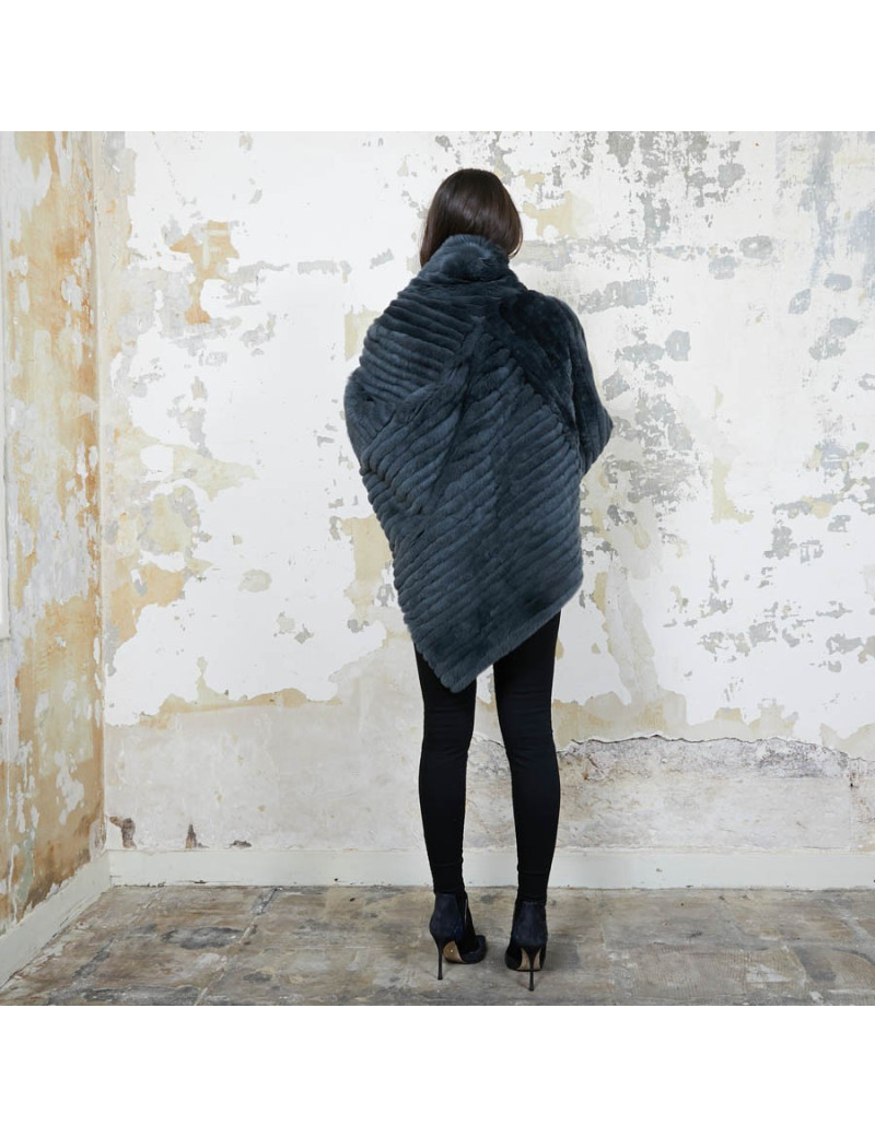 Poncho ARMANI COLLEZIONI en orilag gris