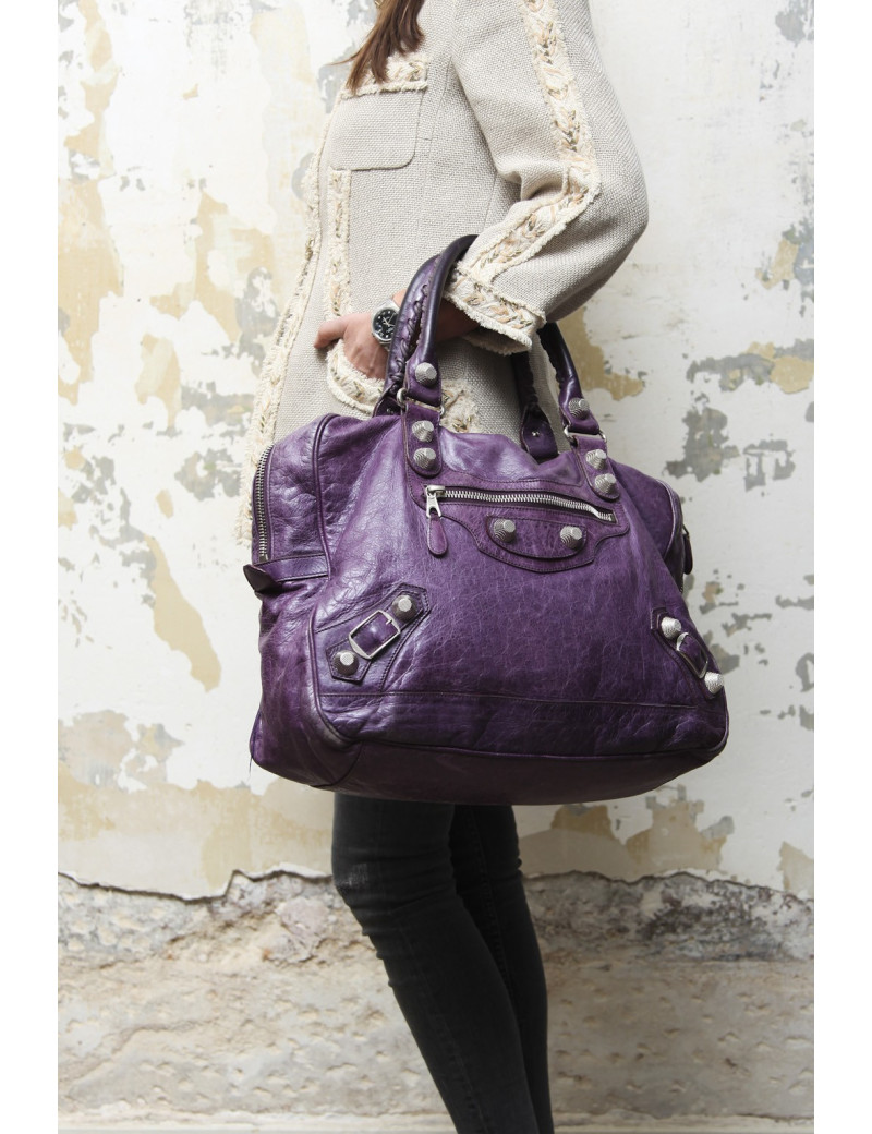 Sac BALENCIAGA violet