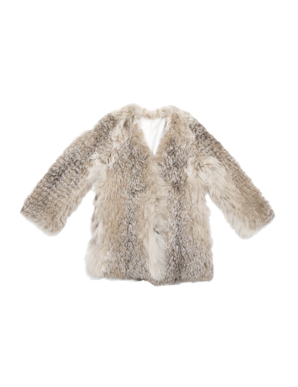 Veste en fourrure sans marque