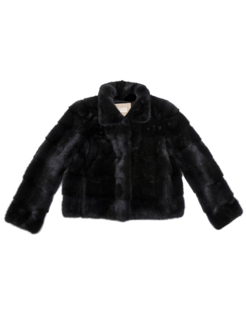 Veste YVES SALOMON vison rasé