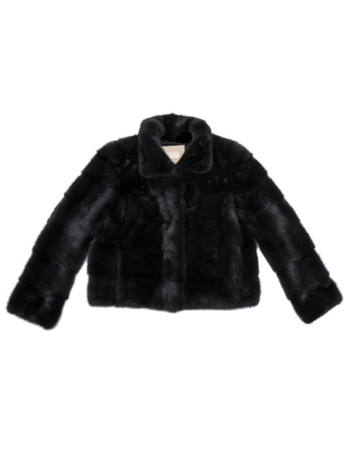 Veste YVES SALOMON vison rasé