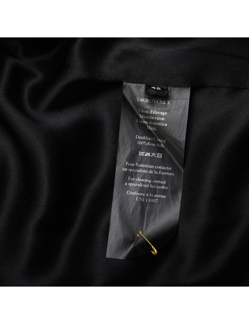 Veste YVES SALOMON vison rasé