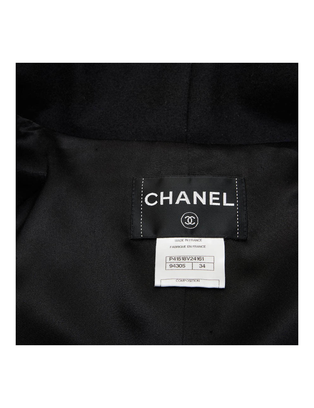 Manteau cape mi-longue taille 34 "Paris-Shangai" CHANEL