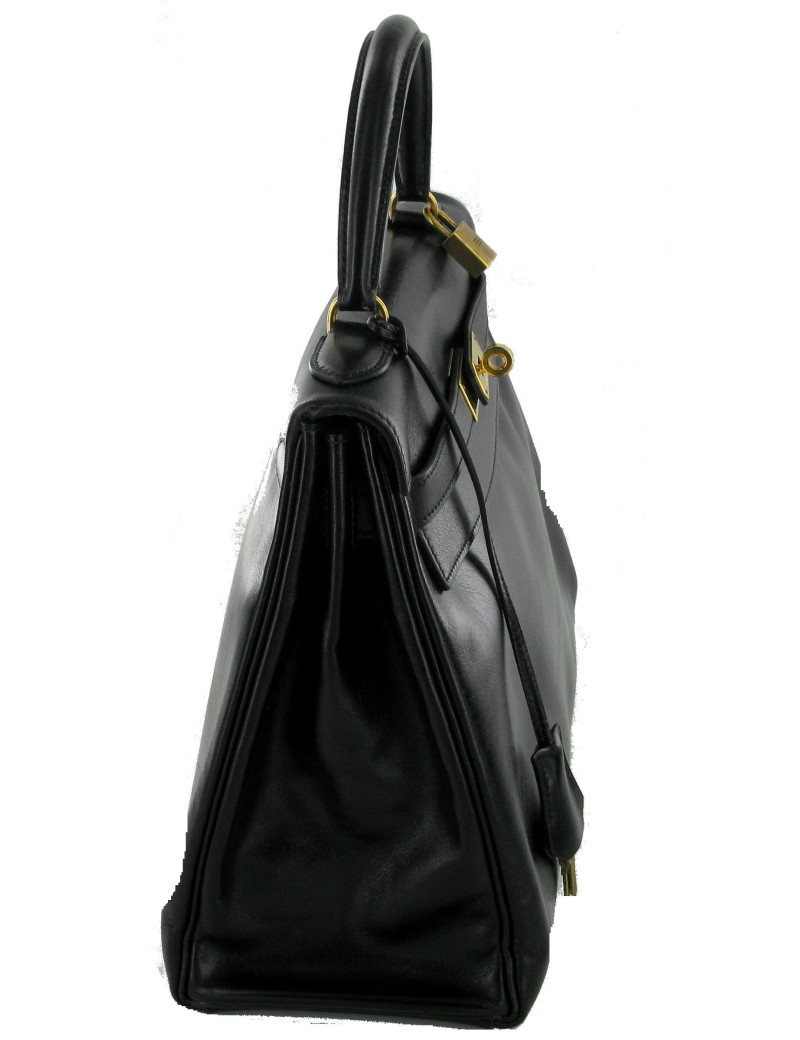 Kelly 32 vintage en box noir