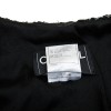 CHANEL iconic long jacket in black tweed size 34FR