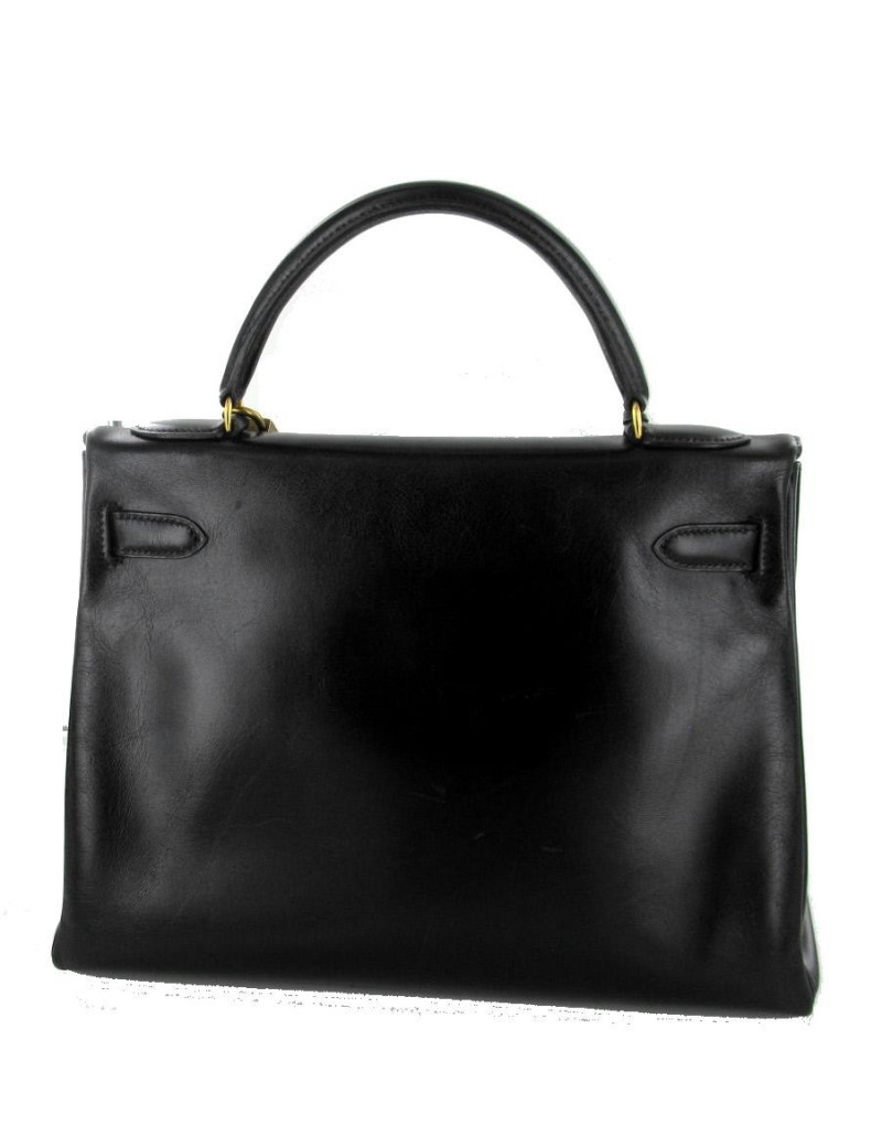 Kelly 32 vintage en box noir