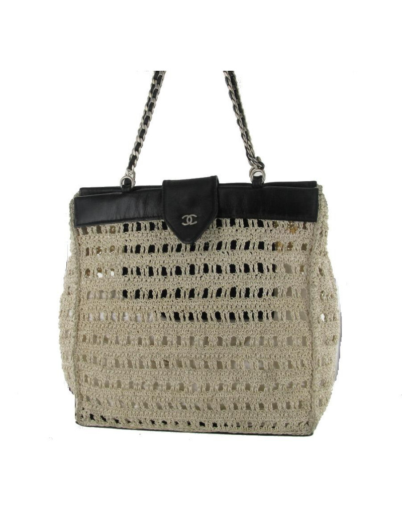 Sac en crochet CHANEL