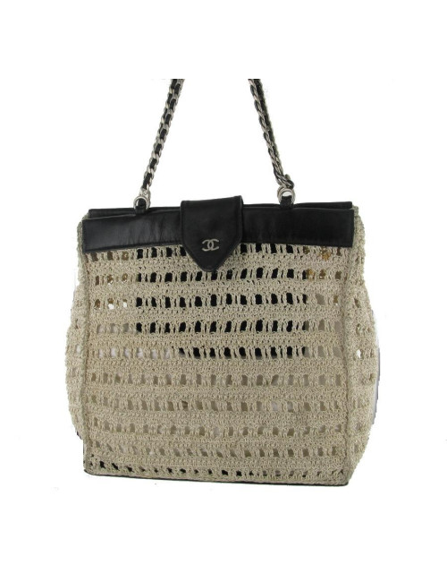 Sac en crochet CHANEL