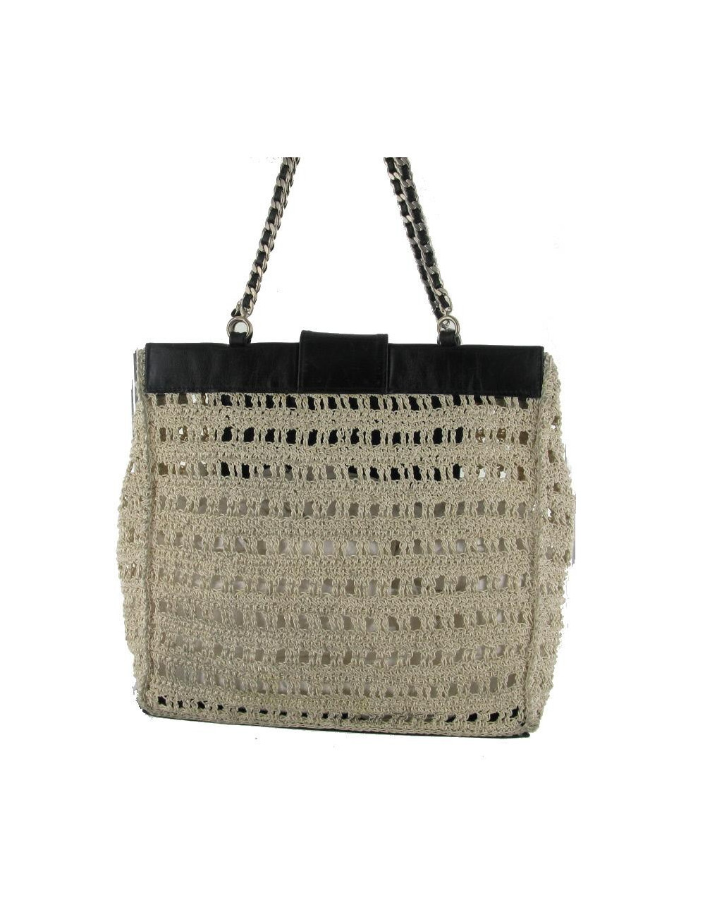 Sac en crochet CHANEL