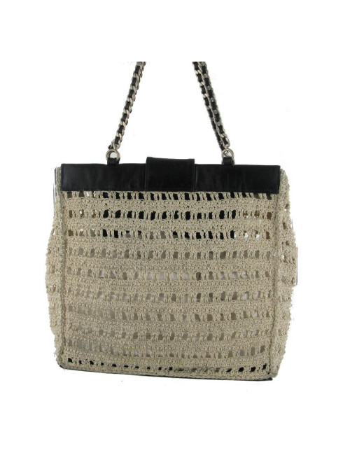 Sac en crochet CHANEL