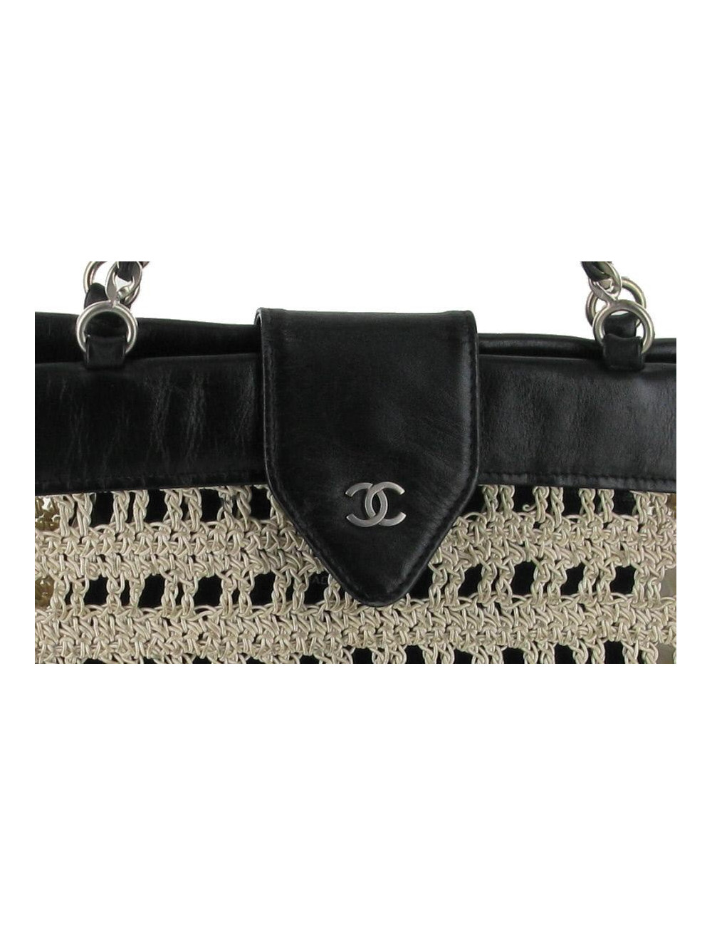 Sac en crochet CHANEL