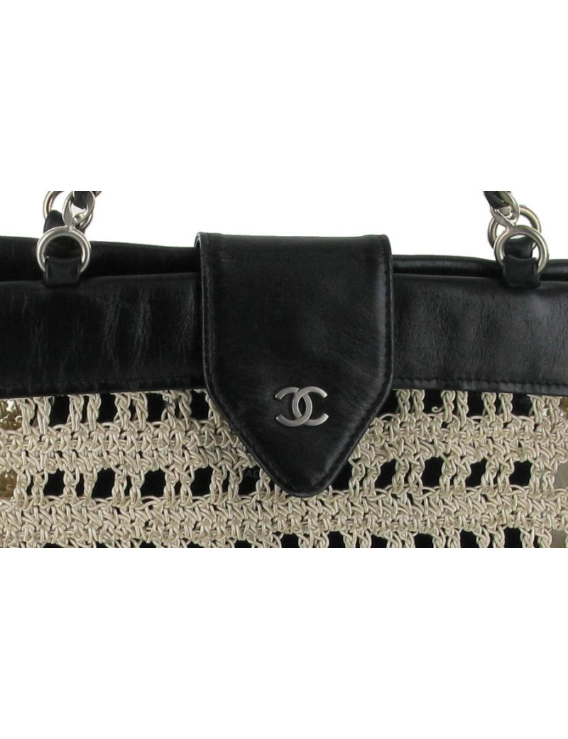 Sac en crochet CHANEL