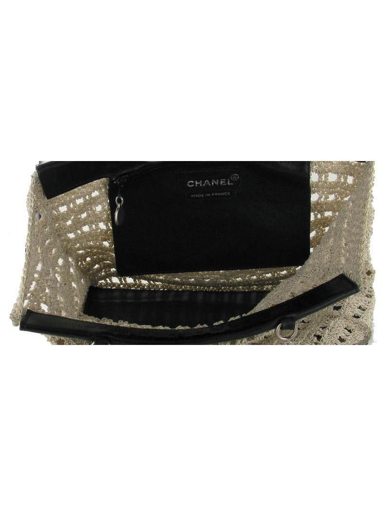 Sac en crochet CHANEL