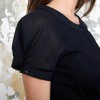 VIKTOR & ROLF T 40IT short sleeves dress in black wool