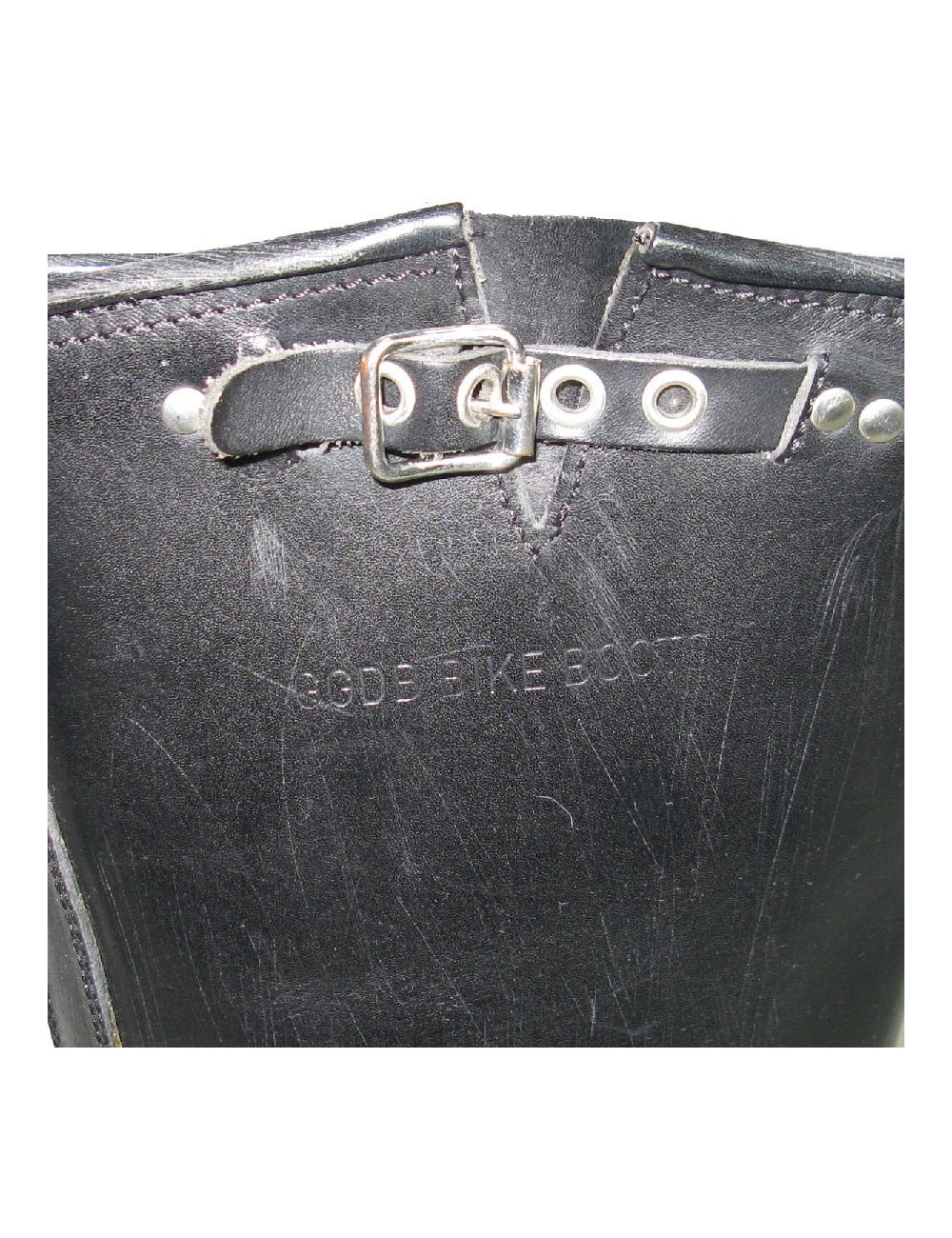 Bottes Biker GOLDEN GOOSE noire T40