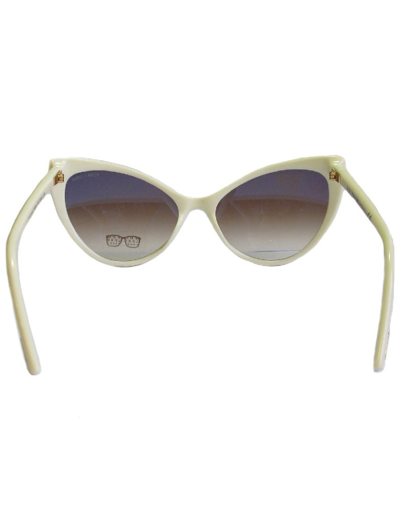 xxx Lunettes de soleil TOM FORD modèle Anastasia en plastique ivoire