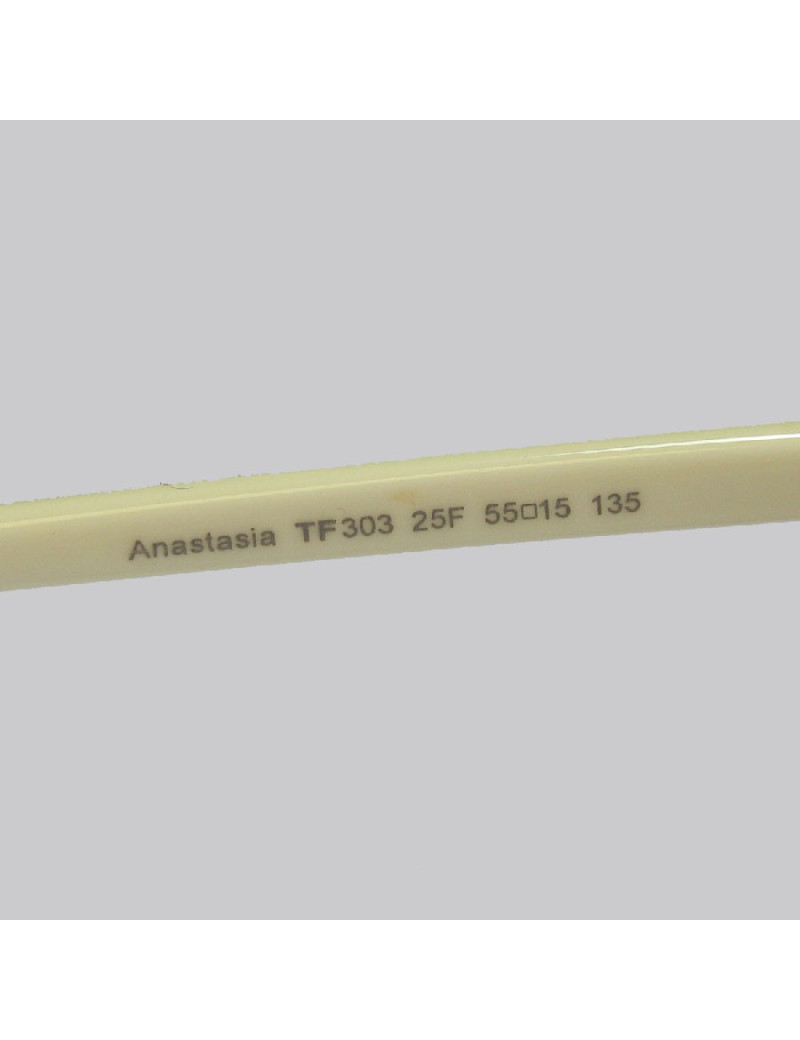 xxx Lunettes de soleil TOM FORD modèle Anastasia en plastique ivoire