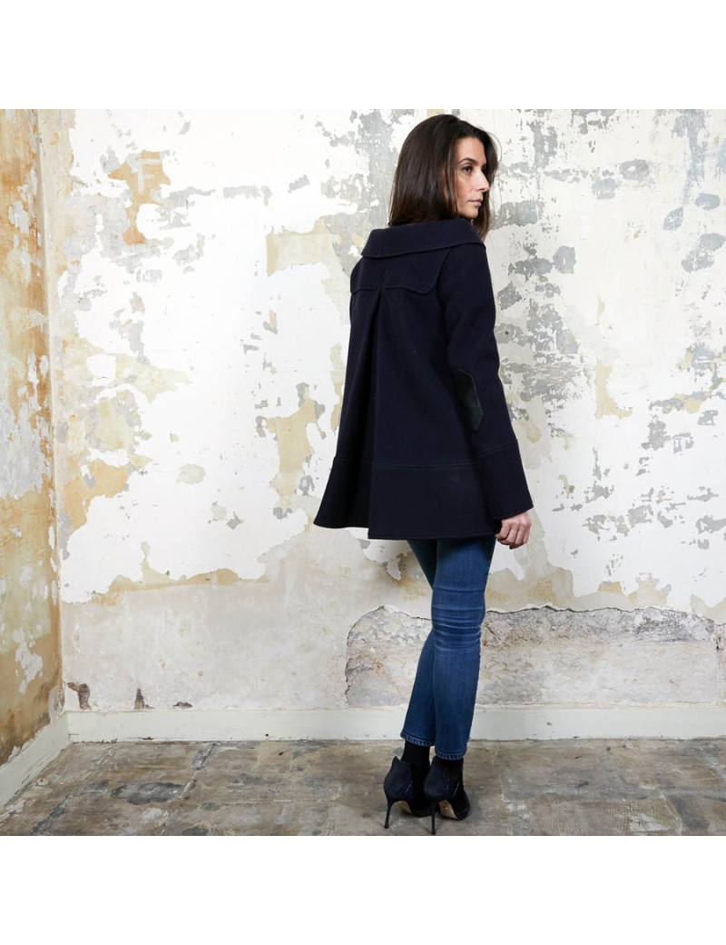 Manteau PROENZA SCHOULER T4 US bleu marine 